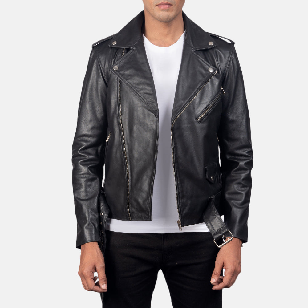 [FS] Allaric Alley Black Leather Biker Jacket