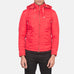 Alps Quilted Red Hooded Windbreaker Jacket