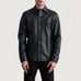 Bronco Black Leather Shirt