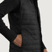 Carlo Black Hooded Puffer Vest
