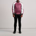 Clarke Maroon Varsity Jacket
