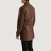 Dolf Brown Leather Jacket