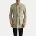 Dolf Off-White Suede Jacket