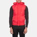Fuston Red Hooded Puffer Vest