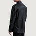 Haven Black Leather Shirt