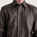Haven Brown Leather Shirt