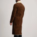 Kolby Brown Suede Shearling Coat