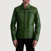Mystical Green Leather Jacket