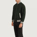 Pascal Green Suede Varsity Jacket