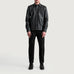 Scout Black Leather Shirt SH97