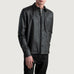 Scout Black Leather Shirt SH97