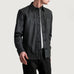 Scout Tumbled Black Leather Shirt SH93