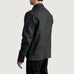 Scout Tumbled Black Leather Shirt SH93