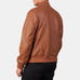 Shane Brown Leather Bomber Jacket SH86