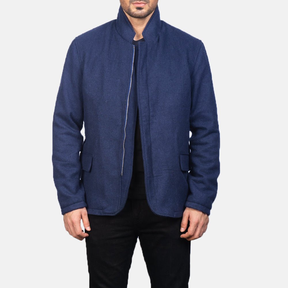 Thomas Blue Wool Jacket SH64