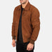 Tomchi Tan Suede Leather Jacket SH63