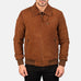 Tomchi Tan Suede Leather Jacket SH63