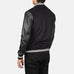 Vaxton Black Striped Hybrid Varsity Jacket SH46