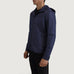 Wesley Blue Hooded Windbreaker Jacket SH30