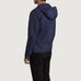 Wesley Blue Hooded Windbreaker Jacket SH30