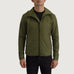 Wesley Green Hooded Windbreaker Jacket SH29