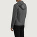 Wesley Grey Hooded Windbreaker Jacket SH28