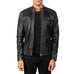 Youngster Black Leather Biker Jacket SH17