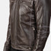 Youngster Brown Leather Biker Jacket SH16