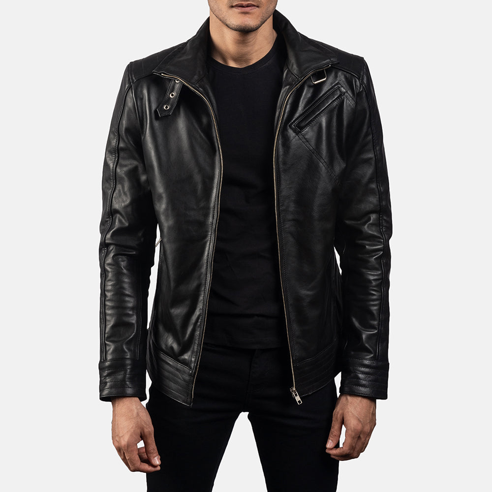 [FS] Legacy Black Leather Biker Jacket