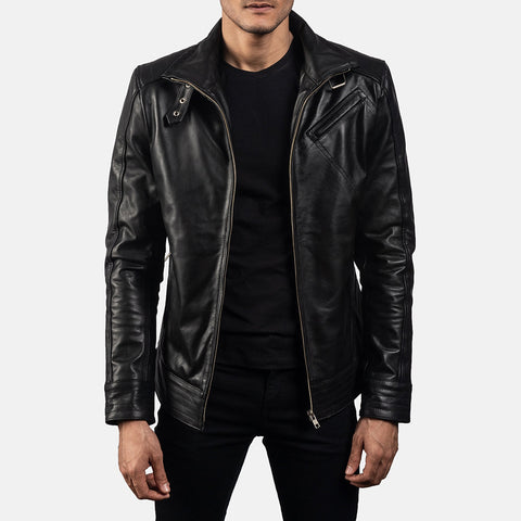 [FS] Legacy Black Leather Biker Jacket
