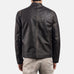 Rustic Brown Leather Biker Jacket SH99