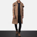 [FS] Army Brown Leather Duster