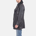 Pierce Shearling Black Leather Jacket