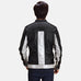 Randolf Silver Black Leather Biker Jacket