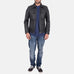 Sergeant Black Leather Jacket SH89