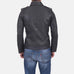 Sergeant Black Leather Jacket SH89