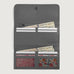 Taylor Grey Leather Continental Wallet