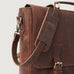 The Cristoph Vintage Distressed Brown Leather