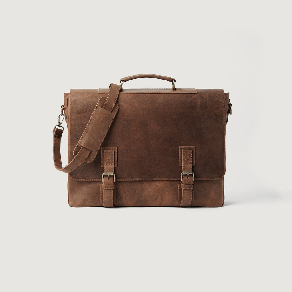 The Cristoph Vintage Tan Leather