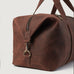 The Dale Duffle Vintage Distressed Brown Leather