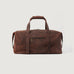 The Dale Duffle Vintage Distressed Brown Leather