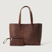The Bianca Vintage Distressed Brown Leather