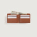Voren Brown Leather Bi-fold Wallet