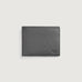 Voren Grey Leather Bi-fold Wallet
