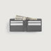 Voren Grey Leather Bi-fold Wallet