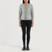 Elixir Grey Collarless Leather Jacket SH611