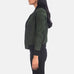 Bliss Green Suede Bomber Jacket SH629