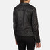 Carolyn Quilted Black Biker Jacket SH627
