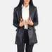 Marilyn Black Leather Blazer SH582