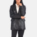 Marilyn Black Leather Blazer SH582